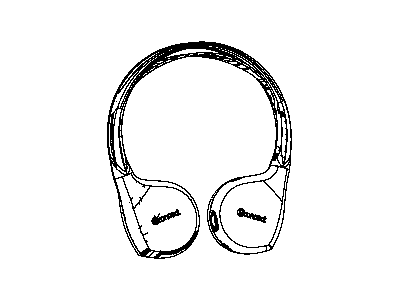 Dodge 5091277AA HEADPHONES Wireless