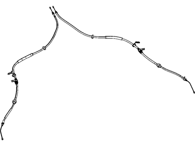 Dodge 5085747AF CABLE Parking Brake