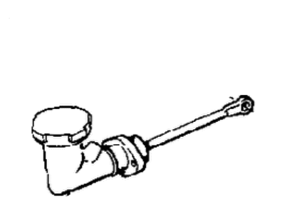 Jeep J10 Clutch Master Cylinder - 53004466
