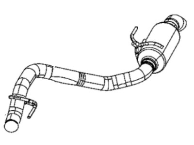 2024 Jeep Gladiator Exhaust Clamp - 68464816AA