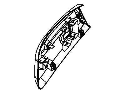 Jeep 1JU81DK7AA SHIELD Seat Outboard, Front