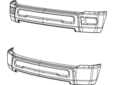 Dodge 1MQ01CDMAA BUMPER Front