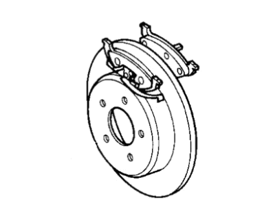 Mopar VRNS4036AC Pad Kit Rear Disc Brake Mopar VRNS4036AC Pad Kit Rear Disc Brake