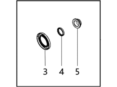 Jeep 68234127AB Extension Housing Seal