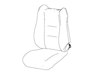 Jeep 7DQ34LR5AA COVER Front Seat Cushion