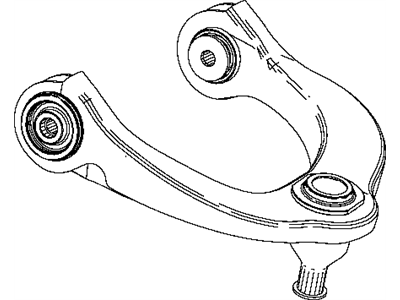 Dodge 68046195AE ARM Upper Control Front