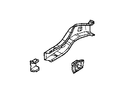 Chrysler 4856713 Front Side Rail
