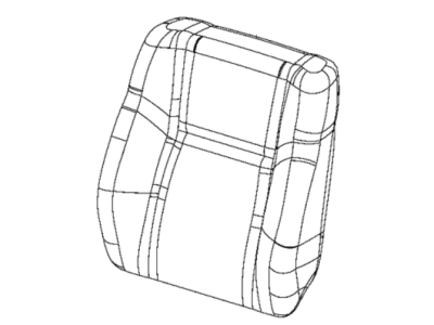 Chrysler 5ZC372X9AA COVER Front Seat Back