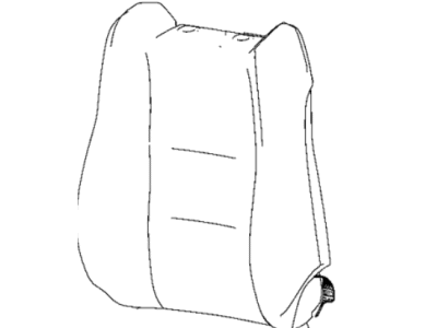 Mopar 6QU14HL1AA Cover Front Seat Back