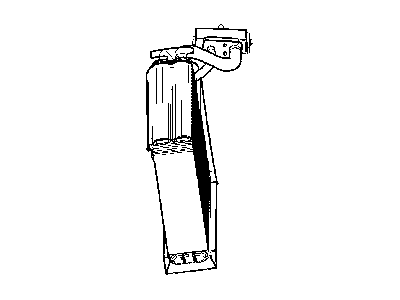 Dodge 5061341AB EVAPORATOR Air Conditioning