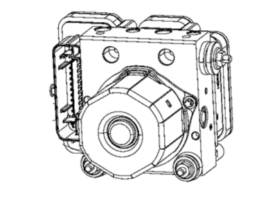 Ram ProMaster 3500 ABS Control Module - 68370501AA