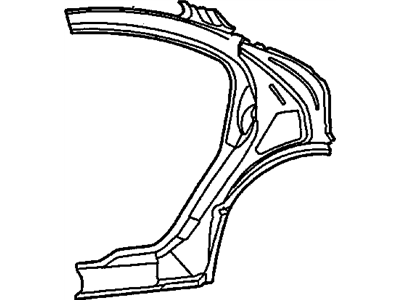 Chrysler 5003773AC PANEL PACKAGE Body Side Aperture Rear