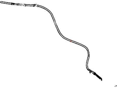 Mopar 4779934AB Cable Parking Brake Left Rear