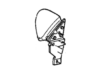 1990 Chrysler LeBaron Car Mirror - 4299898