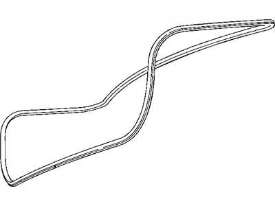 Dodge 68040060AH Weatherstrip