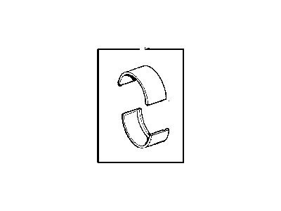 Chrysler 4796543 BEARING PACKAGE Crankshaft Standard