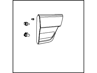 Jeep 57010275AE LAMP BackUp