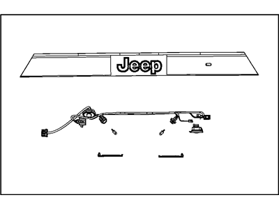 Jeep 1ZV26AXRAA HANDLE Liftgate