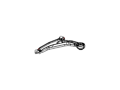 Mopar 5085408AC Arm Lower Control Front