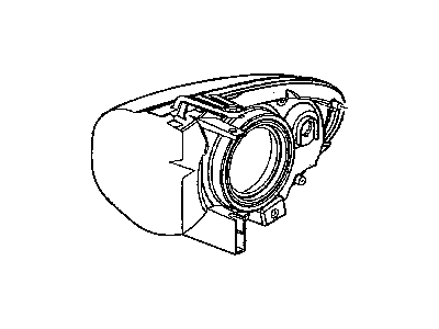 Mopar 5288508AE Lamp Headlamp