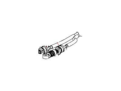 Mopar 5062120AE Cable Gearshift Control 5062120AE Mopar Cable Gearshift Control Illustration 1 of 1