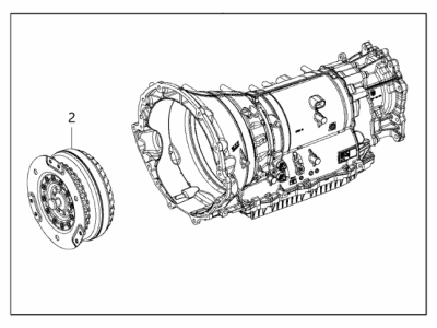 Jeep RL271048AB TRANSMISSION With Torque Converter