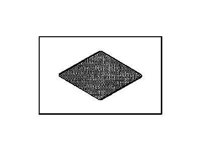 MB241601 Mopar Pad, Rough Stock (1000X1000X4.7) Illustration 1 of 1