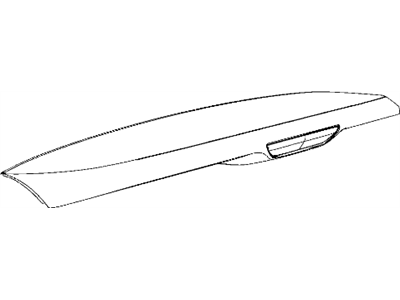 Dodge 68105149AC SPOILER Liftgate