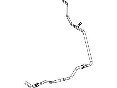 Mopar 4598036AD Tube & Hose Heater Return