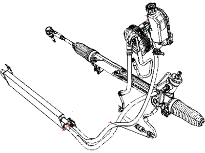 Jeep 52090488AE GEAR Power Steering