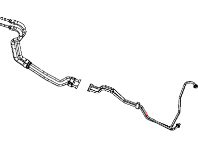 Mopar 4598101AC Tube And Hose Oil Cooler