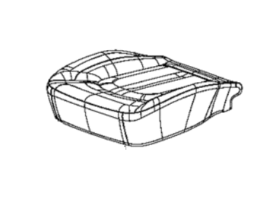 Mopar 7BB70LV5AA Cover Front Seat Cushion