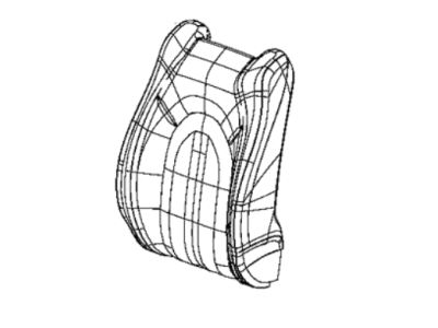 Mopar 7BB68LV5AA Cover Front Seat Back