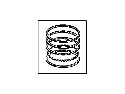 Dodge 4741750 Piston Ring Set