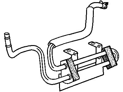 Mopar 4656616AD Cooler Power Steering 4656616AD Mopar Cooler Power Steering Illustration 1 of 1