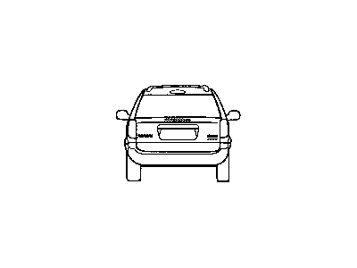 Dodge 5113301AA Nameplate