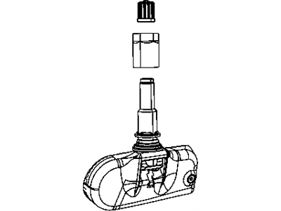 Jeep 68001743AB HARDWARE KIT Mounting See Sensors Group 008