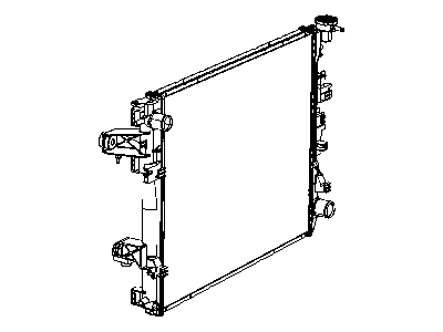 Ram 55056858AD RADIATOR Engine Cooling