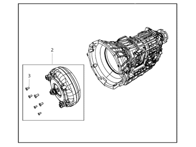 Ram R8214443AC TRANSMISSION KIT With Torque Converter