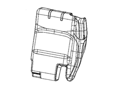 Jeep 7DZ53BDQAB COVER Rear Seat Back Left