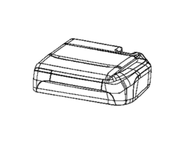 Jeep 7DZ51BDQAA COVER Rear Seat Cushion Left