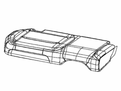 Jeep 7DZ50BDQAA COVER Rear Seat Cushion Right