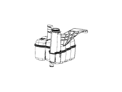 Mopar 68166475AB Bottle Coolant Recovery