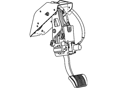 Mopar 52089242AF Pedal Brake