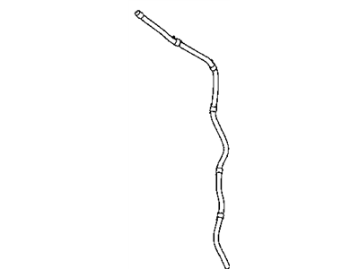 Mopar 5112806AA Tube Sunroof Drain 5112806AA Mopar Tube Sunroof Drain Illustration 1 of 1