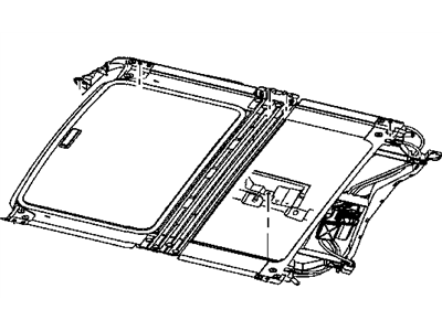 Mopar 5137557AA Motor/Module Sunroof