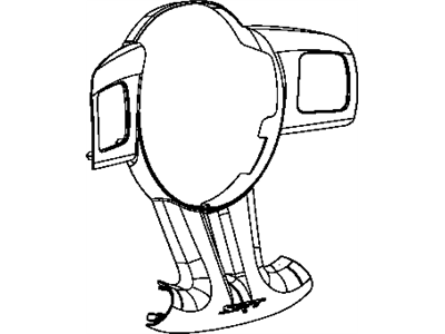 Jeep 1XT87SZ6AA BEZEL Steering Wheel