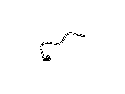 Jeep 68197860AB HOSE Fuel Supply SUPPLY LINE TO Diesel FILTER
