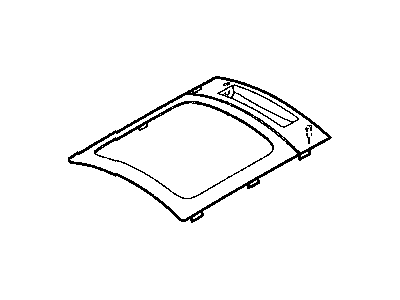 Jeep XG86DX9AC BEZEL Gear Shift Indicator