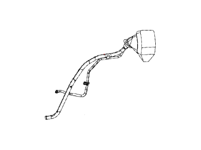 Mopar 52124612AF Tube Fuel Filler